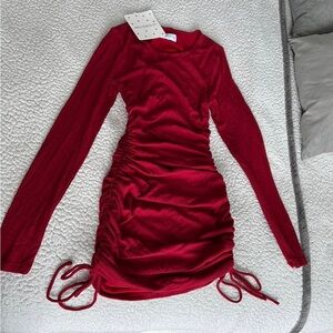 Hello Molly red fitted Dress